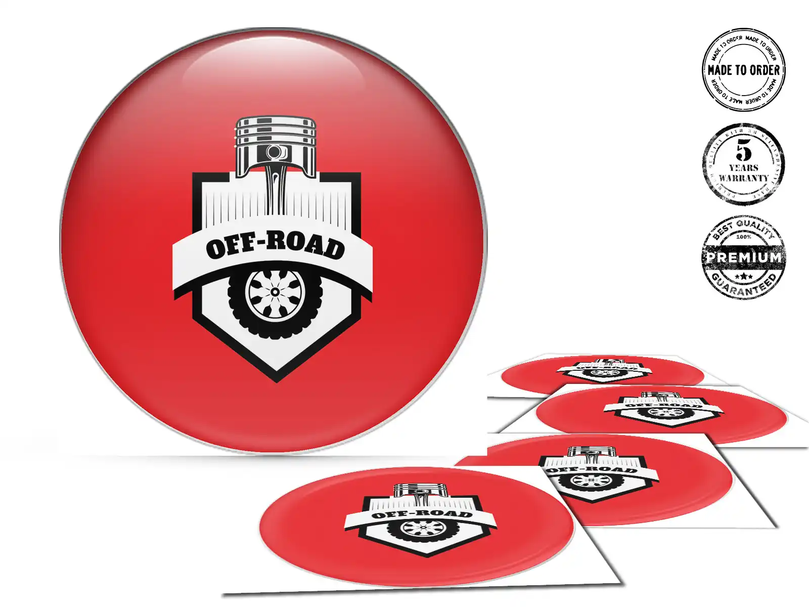 Logo Emblema Bombado Impulso Plasma